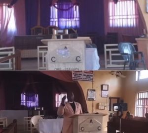 cac-church-in-kwara-reopens-for-service-days-after-bandit-attack-in-kwara-(video)