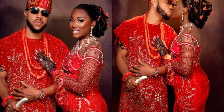 Charles Okocha celebrates Wife on first anniversary