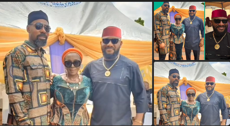 Yul Edochie Ends Feud With Linc and Rita Edochie in Heartwarming Reunion
