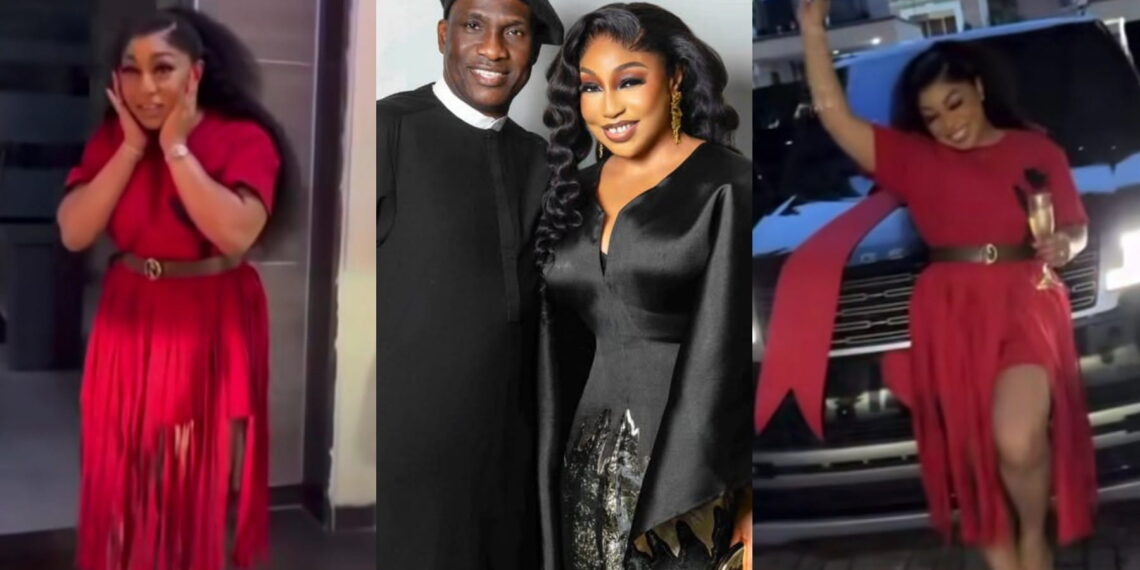 Love in Luxury: Rita Dominic’s Husband Gifts Her Range Rover