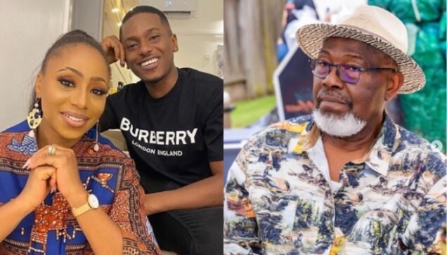 A Final Farewell: Timini Egbuson Lays Father to Rest in Emotional Ceremony