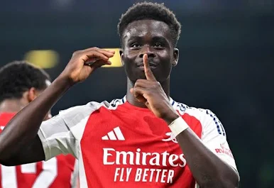 Viral Moment: Bukayo Saka Asks ‘Who Is That?’ About Celine Dion, Tems Reacts