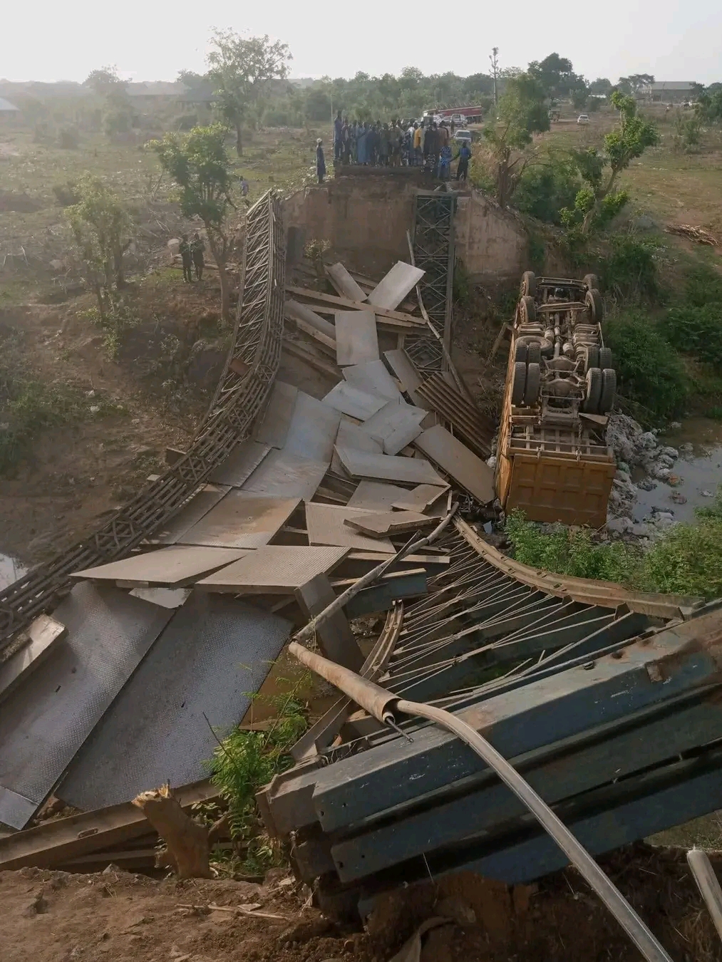 Popular Moro Bridge Collapses Under Weight of Heavy-Duty Truck