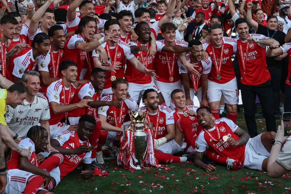 EPL Final Day: Arsenal Make History After Dramatic 2-1 Win Over Crystal Palace
