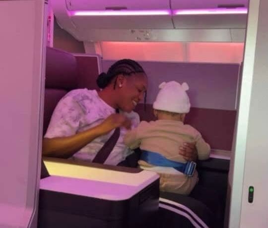 Toke Makinwa Spark Online Praise After Treating Her Baby’s Nanny to Premium London Travel