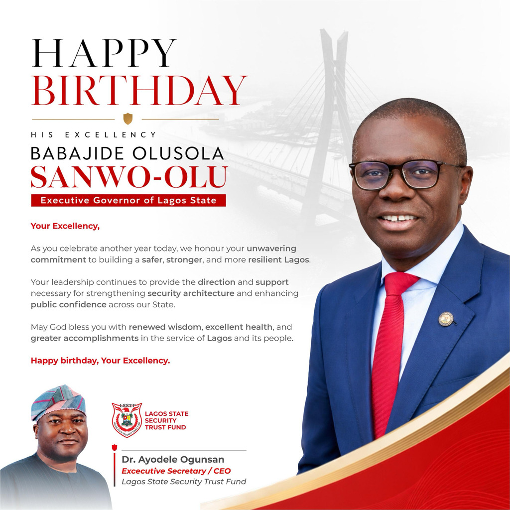 Happy Birthday, Mr. Governor! Babajide Sanwo-Olu Celebrates 61st Birthday Today