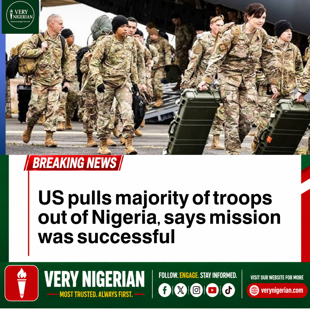 United States Withdraws Majority of Troops from Nigeria Following Successful Counterterrorism Operations