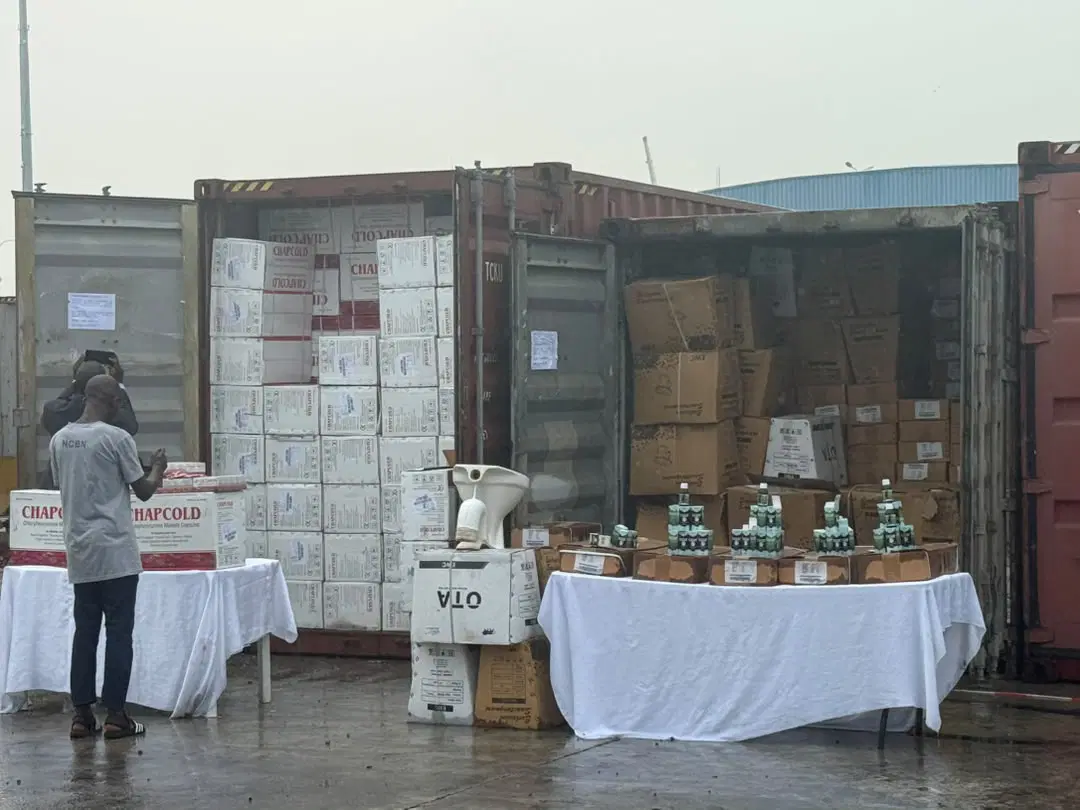 Customs Intercepts ₦53.39bn in Fake-Labelled and Expired Drugs at Apapa Port