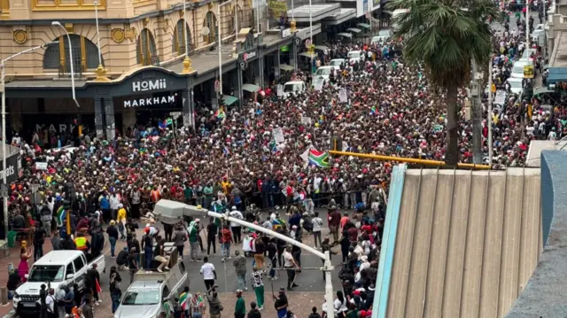 Anti-Immigrant Protests Spark Unrest and Security Lockdown Across South Africa
