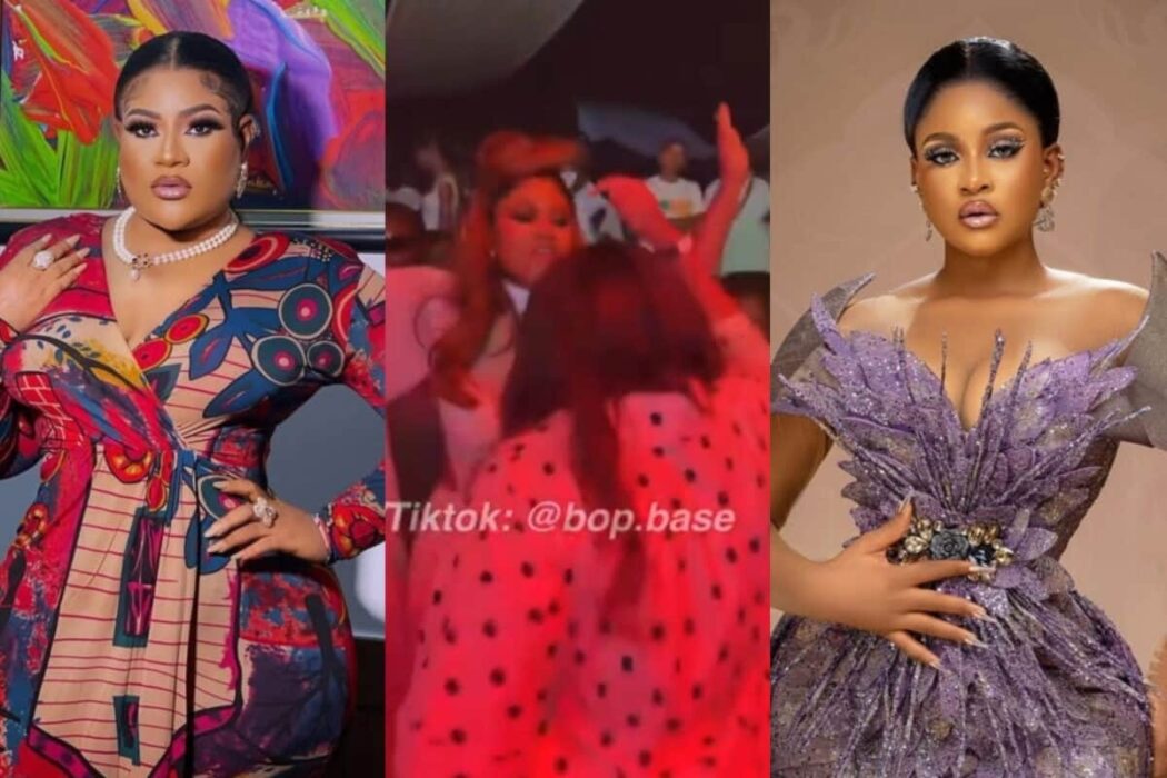 All White, Total Drama: Nkechi Blessing and Phyna Face Off at Pretty Mike’s Party!